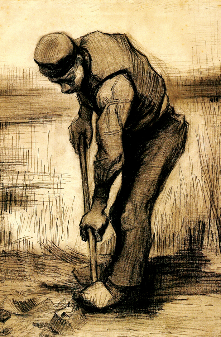  文森特·威廉·梵高  Vincent Willen Van Gogh —— 收割者 (5)